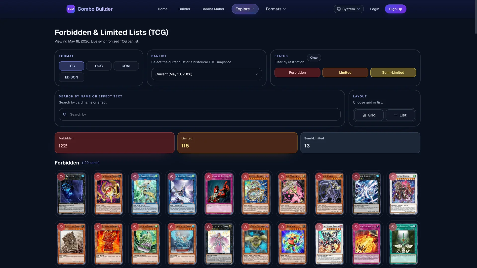 yu gi oh deck builder app DeckTin